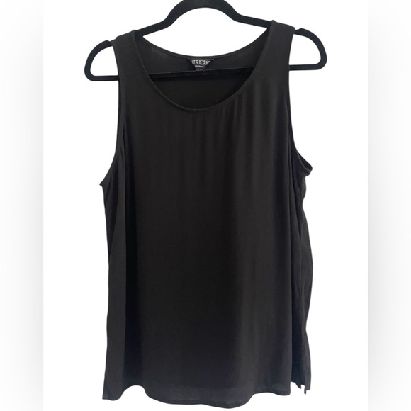 Citron Santa Monica Women’s Black Sleeveless Top Size Large - Picture 1 of 7